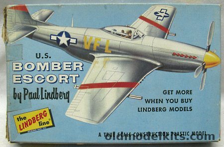Lindberg 1/72 US Bomber Escort - North American P-51D Mustang, 417-39 plastic model kit